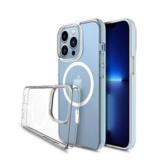 Mocco Magsafe Back Case 1 mm Silicone Case for Apple iPhone 14 Pro Transparent цена и информация | Чехлы для телефонов | kaup24.ee