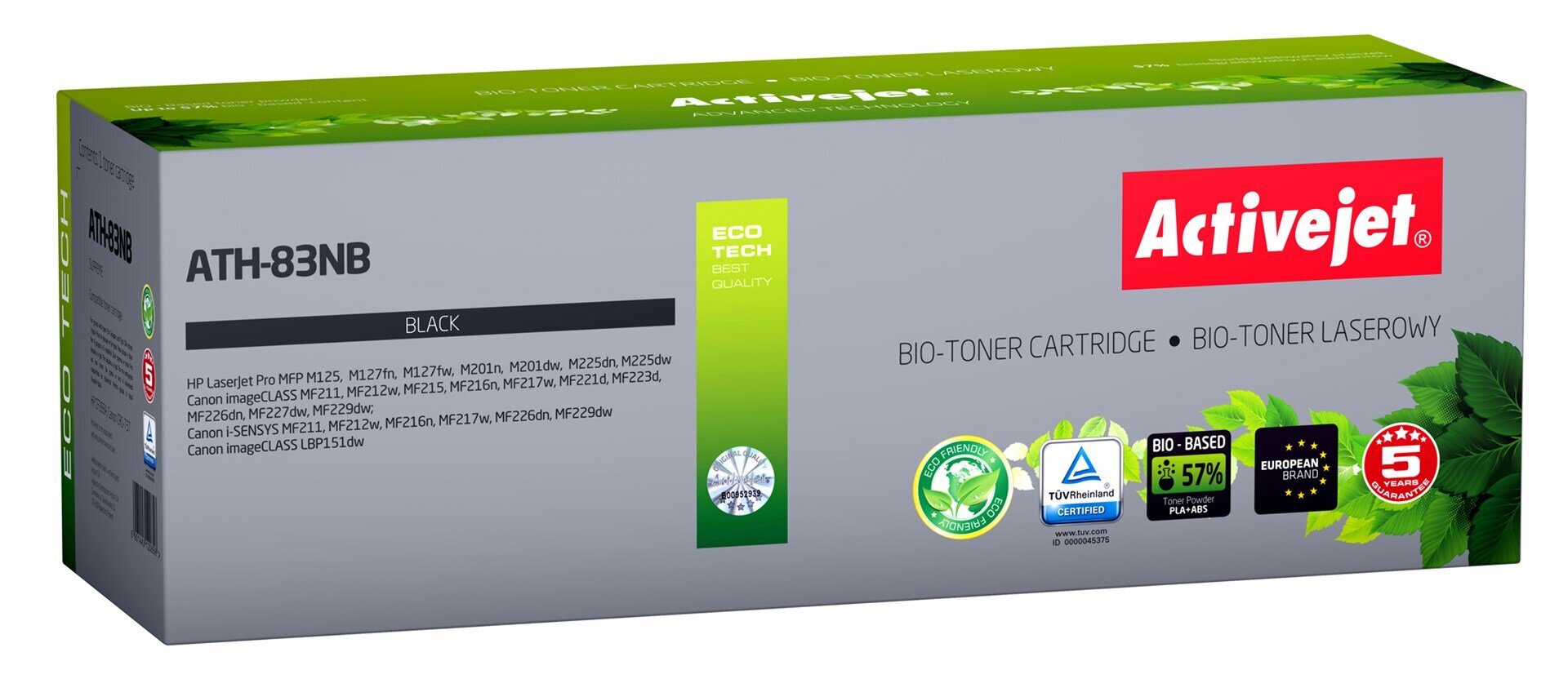 Activejet ATH-83NB BIO цена и информация | Laserprinteri toonerid | kaup24.ee