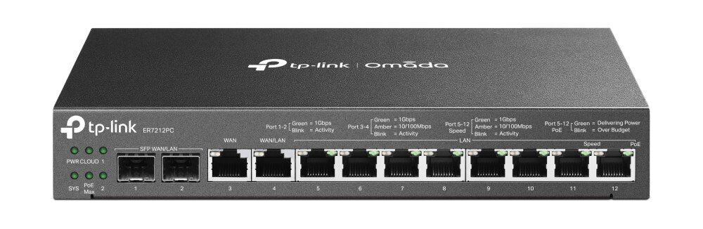 TP-LINK ER7212PC цена и информация | Lülitid (Switch) | kaup24.ee