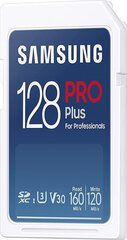 Samsung MB-SD128K/EU PRO Plus цена и информация | Samsung Фотоаппараты, аксессуары | kaup24.ee