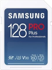 Samsung SAMSUNG MB-SD128K/EU 128GB PRO Plus hind ja info | Samsung Fotoaparaadid, lisatarvikud | kaup24.ee