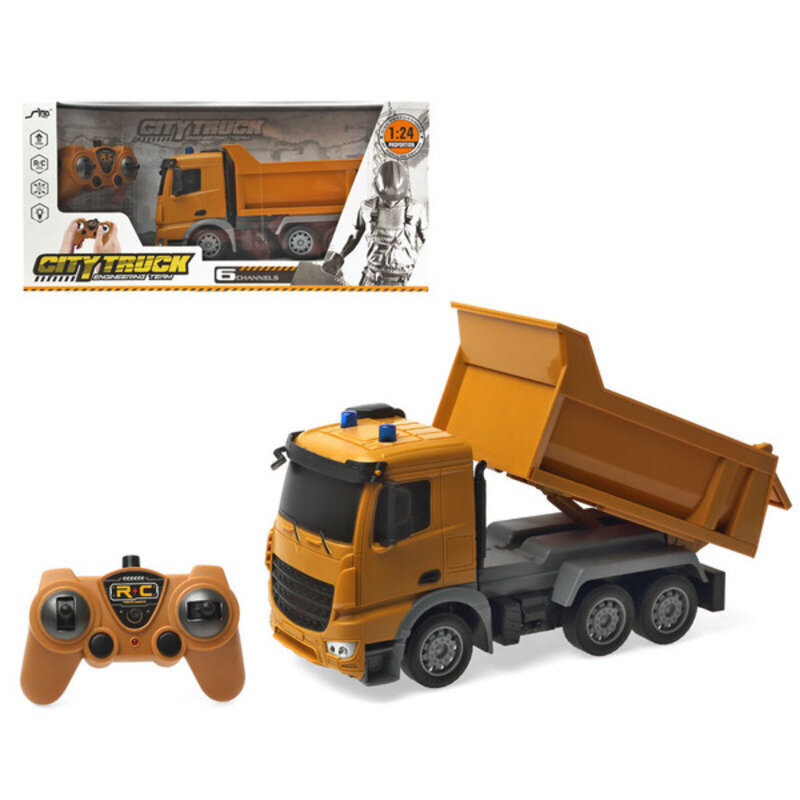 Kallur BigBuy Kids City Truck, kollane hind ja info | Poiste mänguasjad | kaup24.ee