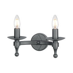 Настенный светильник Elstead Lighting Warwick WR2-GRAPHITE цена и информация | Настенные светильники | kaup24.ee