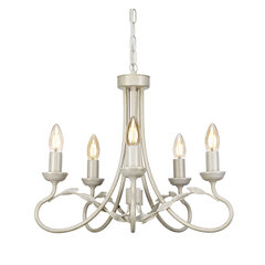 Rippvalgusti Elstead Lighting Olivia OV5-IVORY-GOLD hind ja info | Rippvalgustid | kaup24.ee