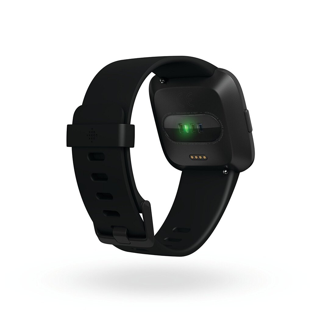 Fitbit Versa - Black / Black Aluminum, must hind ja info | Nutikellad (smartwatch) | kaup24.ee