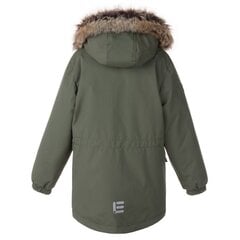 Lenne laste parka 250g Emmet 22339 E*330, oliiv 4741593295898 hind ja info | Poiste joped | kaup24.ee