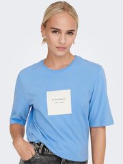 ONLY женская футболка 15283000*01, голубой 5715365982506 цена и информация | Женские футболки | kaup24.ee