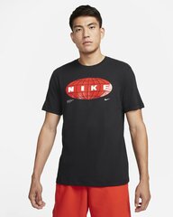 Мужская футболка Nike, DX0969*010, черный/красный цвет, 196151242175 цена и информация | Meeste T-särgid | kaup24.ee