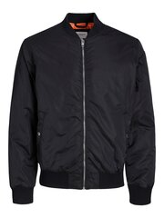 Jack & Jones meeste jope 60g 12223170*01, must 5715365622761 цена и информация | Мужские куртки | kaup24.ee