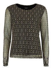 Женская блузка Zabaione EVI PL*01, черный/бежевый цвет, 4067218354635 цена и информация | Женские блузки, рубашки | kaup24.ee