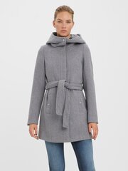 Vero Moda naiste mantel 10267123*01, helehall 5715308640401 цена и информация | Женские пальто | kaup24.ee