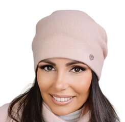 KAMEA naiste müts LARA-00*01, roosa 5903246750492 hind ja info | Naiste mütsid ja peapaelad | kaup24.ee