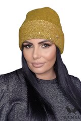 Женская шапка Kamea KIRKE*03, желтая цена и информация | Женские шапки | kaup24.ee