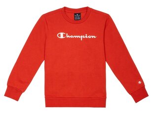 Детская толстовка Champion 305360*RS062, красная, 8054112597363 цена и информация | Свитеры, жилетки, пиджаки для мальчиков | kaup24.ee