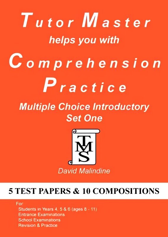 Tutor Master Helps You with Comprehension Practice - Multiple Choice Introductory Set One hind ja info | Noortekirjandus | kaup24.ee