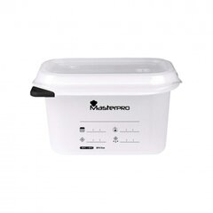 Коробка для продуктов Masterpro, белая цена и информация | Посуда для хранения еды | kaup24.ee