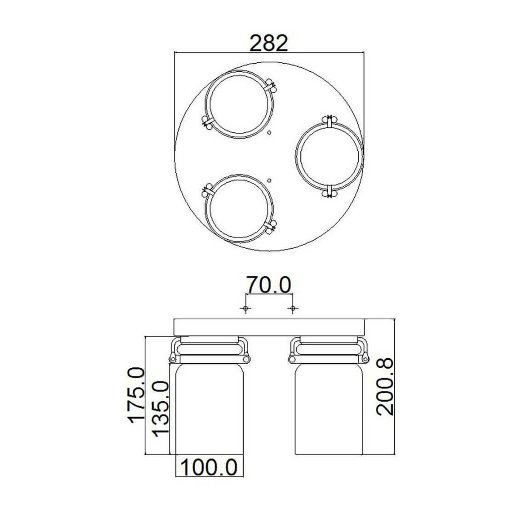 Laevalgusti Elstead Lighting Brinley KL-BRINLEY-F-NI цена и информация | Laelambid | kaup24.ee