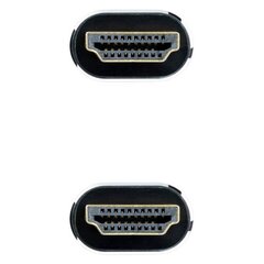 HDMI-kaabel NANOCABLE 8K Ultra HD must hind ja info | Kaablid ja juhtmed | kaup24.ee