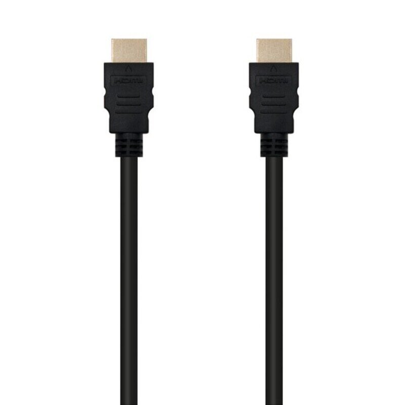 HDMI kaabel NANOCABLE 10.15.0302 must цена и информация | Kaablid ja juhtmed | kaup24.ee