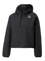 PUMA Classics Hooded Padded Black цена и информация | Женские куртки | kaup24.ee