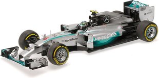 Mudelauto Minichamps 110140406 Mercedes AMG Petronas F1 hind ja info | Poiste mänguasjad | kaup24.ee