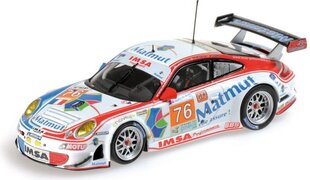 Mudelauto Minichamps 410106976 Porsche 997 GT3 RSR IMSA hind ja info | Poiste mänguasjad | kaup24.ee