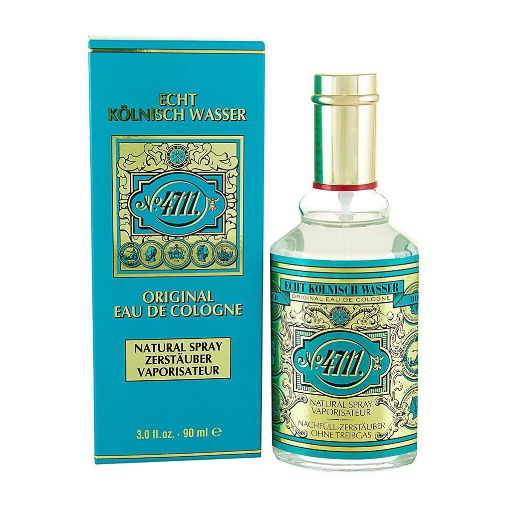 Kölnivesi No.4711 Original Eau de Cologne EDC meestele 90 ml цена и информация | Meeste parfüümid | kaup24.ee