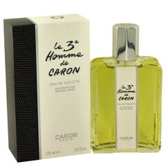 Tualettvesi Caron Le 3' Homme de Caron EDT meestele 125 ml цена и информация | Мужские духи | kaup24.ee