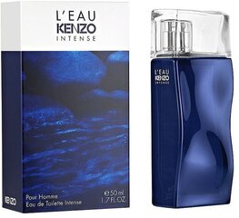 Kenzo L´eau par Kenzo Intense EDT для мужчин 50 мл цена и информация | Мужские духи | kaup24.ee