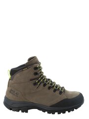 Jack Wolfskin Rebellion Texapore Mid matkasaapad meestele, pruun цена и информация | Мужские ботинки | kaup24.ee