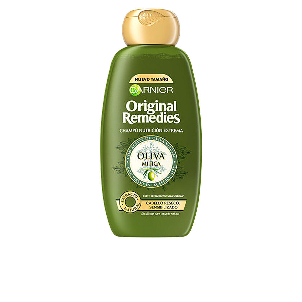 Toitev šampoon original remedies garnier kuivadele juustele, 300 ml hind ja info | Šampoonid | kaup24.ee