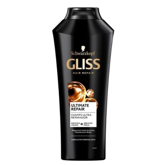 Šampoon Gliss Ultimate Repair Schwarzkopf, 370 ml hind ja info | Šampoonid | kaup24.ee