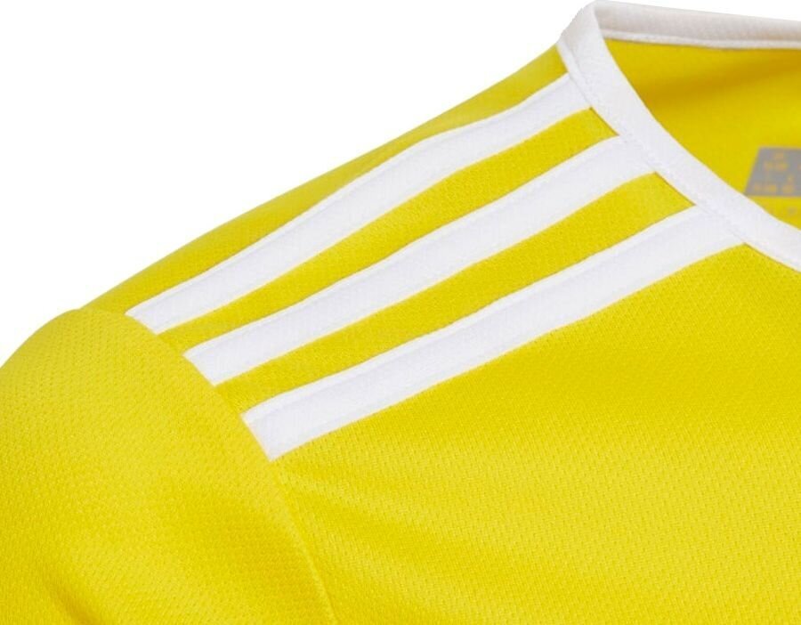 T-särk Adidas TeamWear, kollane hind ja info | Jalgpalli varustus ja riided | kaup24.ee