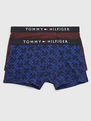 Lühikesed püksid poistele Tommy Hilfiger TР Monogram Print, 2 tk hind ja info | Poiste aluspesu | kaup24.ee