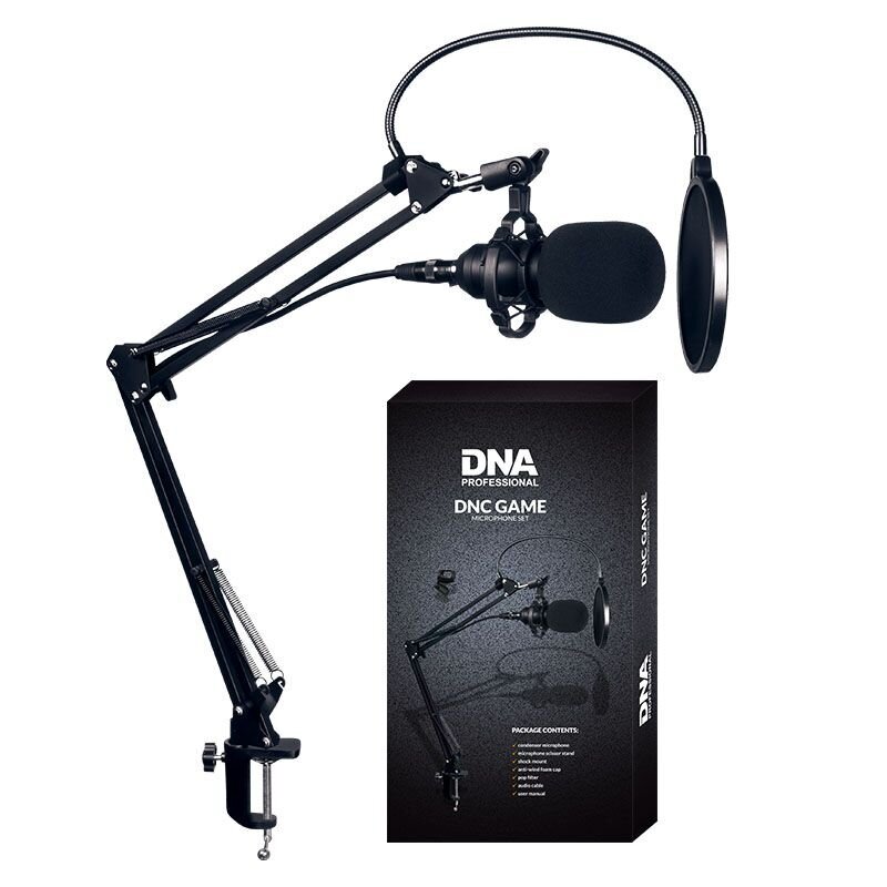 Stuudio mikrofoni komplekt DNA DNC GAME hind ja info | Mikrofonid | kaup24.ee