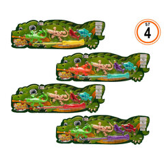 Рыболовная игра BigBuy Kids, 4 шт. цена и информация | Развивающие игрушки | kaup24.ee