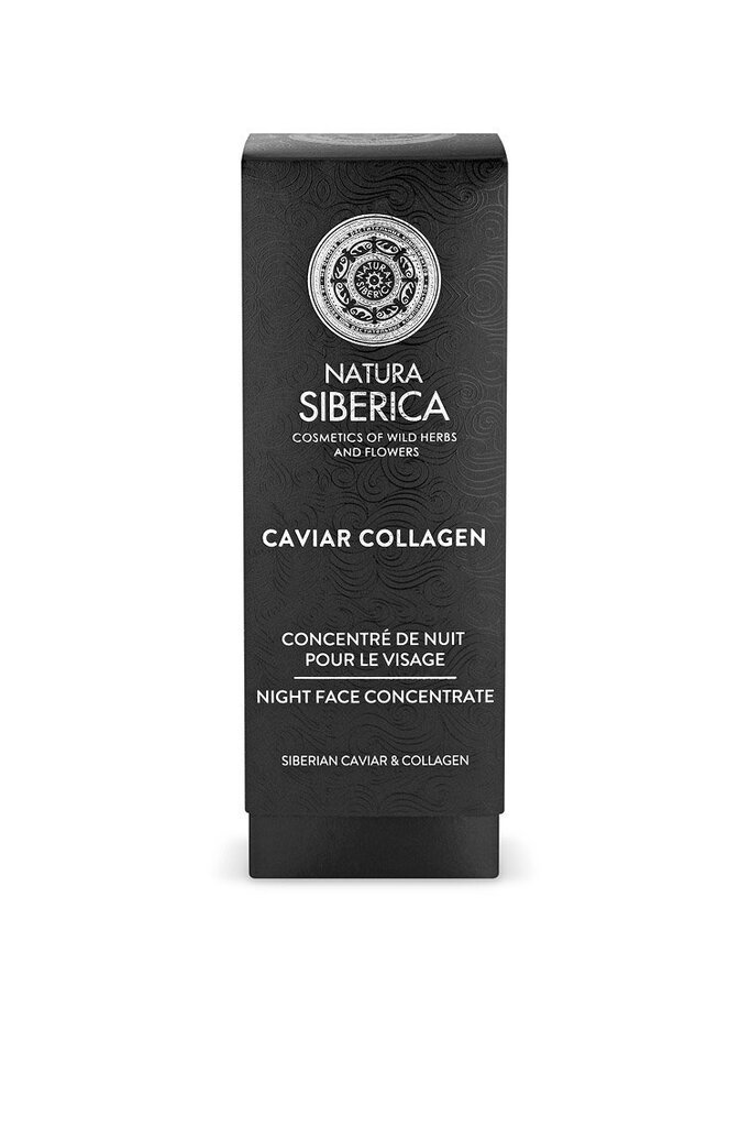 Öine näokreem kollageeni ja musta kaaviariga Natura Siberica Caviar Collagen 30 ml hind ja info | Näokreemid | kaup24.ee