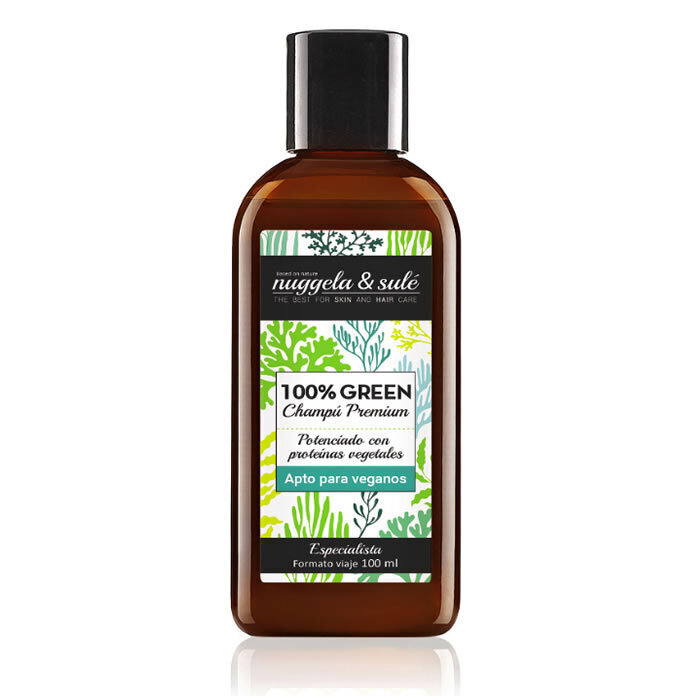 Šampoon Nuggela & Sulé 100% Green Shampoo Suitable Vegans, 100ml цена и информация | Šampoonid | kaup24.ee