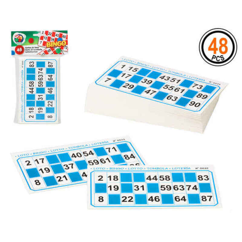 Bingo loto 48, 4 tk hind ja info | Arendavad mänguasjad | kaup24.ee