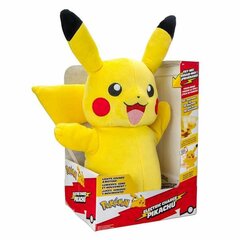 Pehme valgusega mänguasi Pokémon Electric Charge Pikachu 32 cm цена и информация | Мягкие игрушки | kaup24.ee