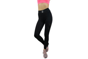 Naiste retuusid GymHero Leggins Black-Posh цена и информация | Спортивная одежда для женщин | kaup24.ee