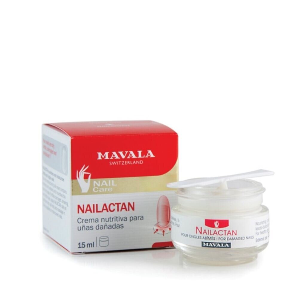 Toitev kreem kätele/küüntele Mavala Nailactan Nourishing Nail Cream, 15ml цена и информация | Kehakreemid, losjoonid | kaup24.ee