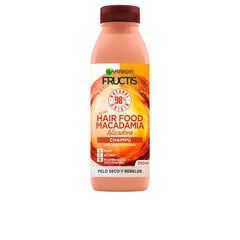 Sirgendav šampoon Garnier fructis hair food macadamia, 350 ml цена и информация | Шампуни | kaup24.ee