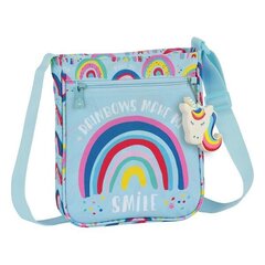 Tüdrukute kott Glow Lab Rainbow S4301457, sinine hind ja info | Laste aksessuaarid | kaup24.ee