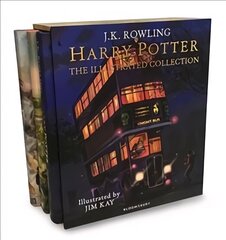 Harry Potter - The Illustrated Collection: Three magical classics цена и информация | Книги для подростков и молодежи | kaup24.ee