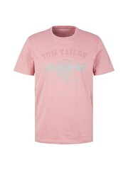 Мужская футболка Tom Tailor 1027028*13009, серо-розовая/серая, 4066887279669 цена и информация | Meeste T-särgid | kaup24.ee