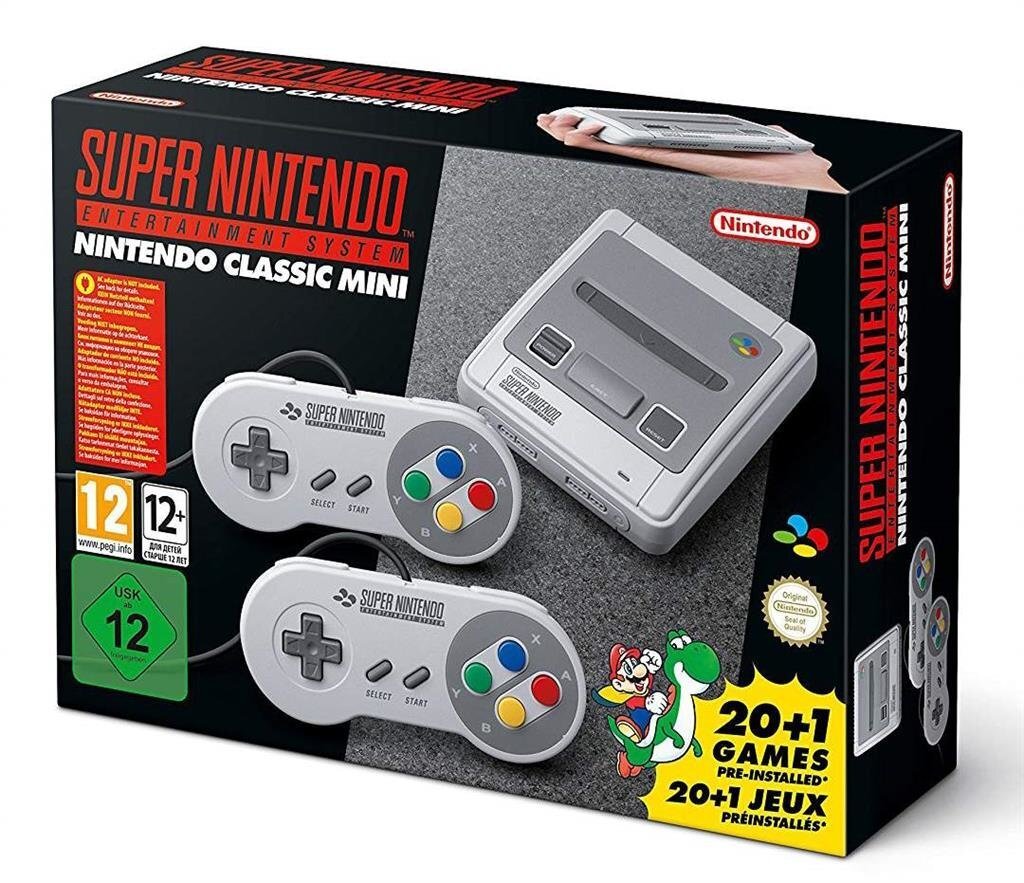 Mängukonsool Nintendo SNES Classic Mini Entertainment System цена и информация | Mängukonsoolid | kaup24.ee