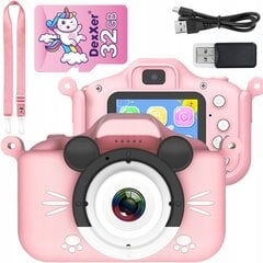 Цифровая камера для детей, мышь + SD-карта на 32 ГБ цена и информация | Развивающие игрушки и игры | kaup24.ee
