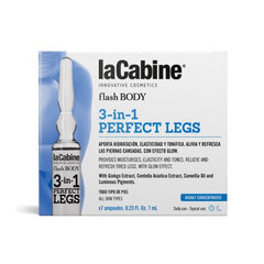 Ampullid jalgadele La Cabine 3 In 1 Perfect Legs Ampoules, 7x7ml hind ja info | Kehakreemid, losjoonid | kaup24.ee