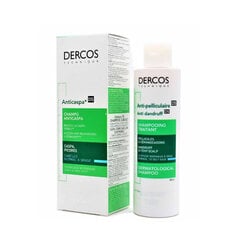 Kõõmavastane šampoon Dercos Vichy, 200 ml hind ja info | Šampoonid | kaup24.ee